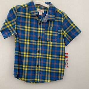 Boy’s short sleeve button down